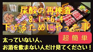 【高尿酸血症・痛風】尿酸値・尿酸値を下げる・予防医学【更年期・生活習慣病】