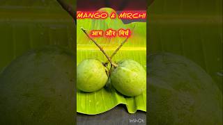 MANGO \u0026 MIRCHI SPICY MIX #tasty #s #spicy #organic #nature #trendingsong #raamacha