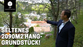 Seltenes 2090m² Hang-Grundstück