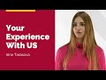 Your Experiencie with US - Irina Tarasova (Rusia), estudiante internacional en la US