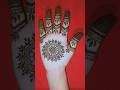 asan mehndi design | easy mehndi design | #shorts  #mehndi #henna #noorhenna143