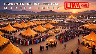 A Wonderland in the Desert 🇦🇪 Liwa Festival 2025 - Moreeb Dunes, Abu Dhabi