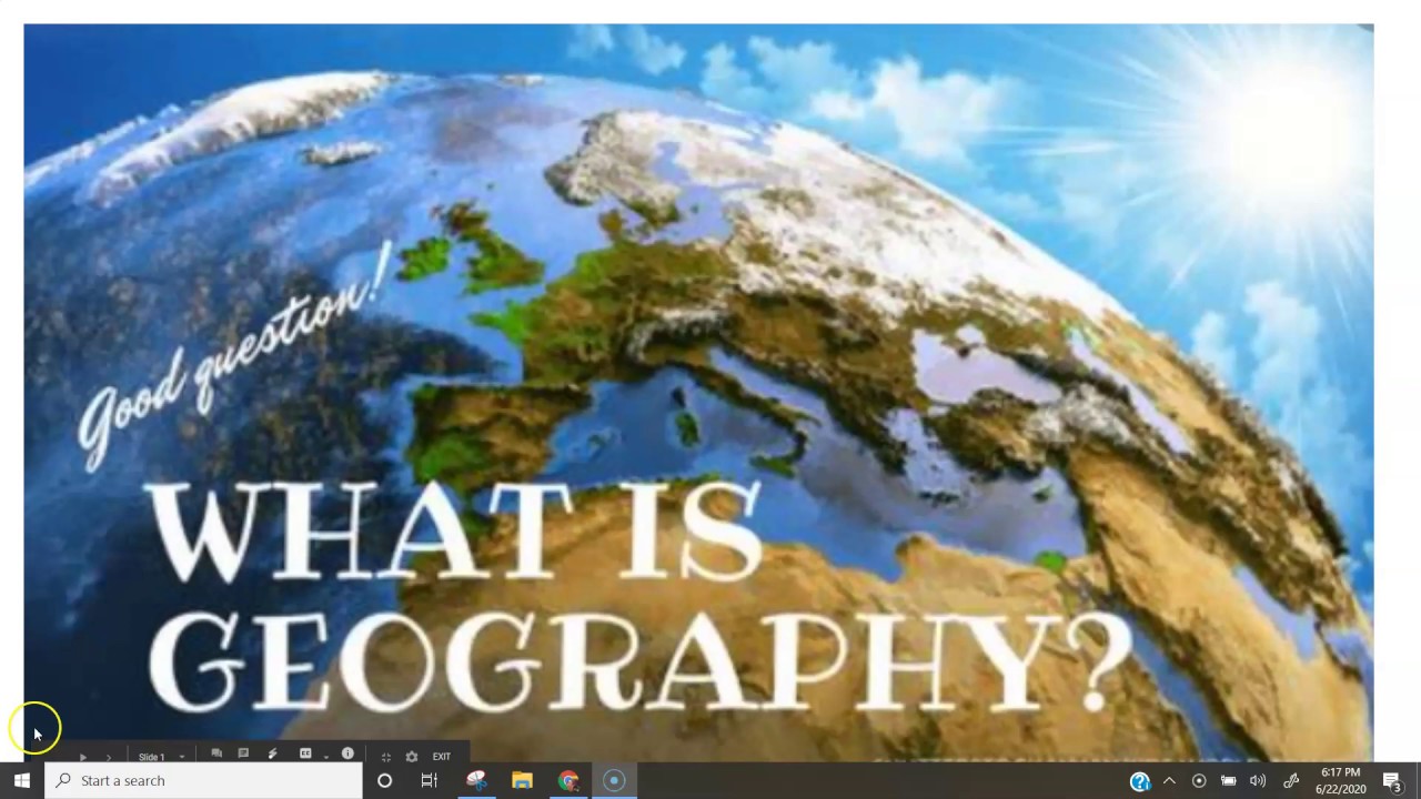 Introduction To Geography - YouTube