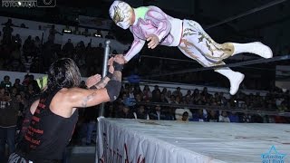 Caristico y Rey Horus vs Cibernético y Sharlie RockStar