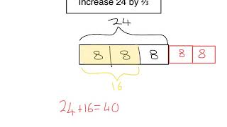 Increase or decrease by a fraction