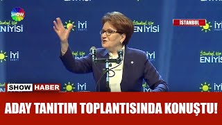 Akşener'den İmamoğlu'na sert sözler!