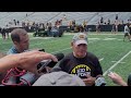 better or worse kirk ferentz evaluates iowa football open scrimmage performance full interview