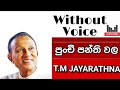 Punchi Panthi Wala Karaoke | Without Voice | With Lyrics | TM Jayarathna | Sinhala Karaoke Channel