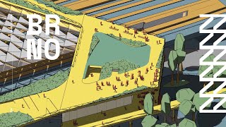 BRNO MAIN STATION | Architecture Animated by ZOA Studio