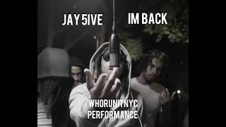 Jay5ive - I'm Back (WhoRunItNYC Performance) (Official Audio)