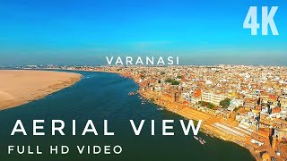 Varanasi Aerial View | Full Hd Video | 2021| By Aakash Verma Art