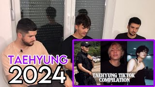 FNF REACTS to TAEHYUNG/V TIKTOK Compilation 2