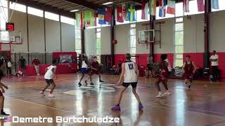 Demetre Burtchuladze basketball highlights