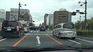 Japan Drive Okayama 1080p Prefectural Road Route21 Okayama city