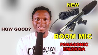 New Boom Microphone - Panasonic EM2800A