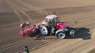 Setí řepy/ CASE IH Quadtrack 620/ Puma 185/ FEND 942 Vario/ ZD Unčovice/ Bednar/ Lemken Kverneland