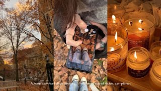 Autumn cozy days Pinterest inspired | Tiktok compilation🍂☕️