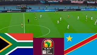 South Africa vs RD Congo 2024 CAF Africa Cup - Video game simulation PES 2021