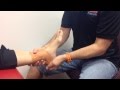 Strapping Technique For The Achilles Tendon