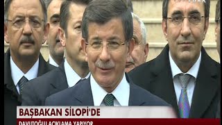 Başbakan Ahmet Davutoğlu Şırnak'ta