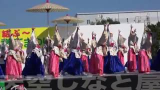 天空しなと屋しんさん【4K】草加ふささら祭り＆踊るん♪よさこい2016メイン会場