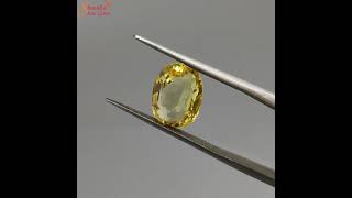 5.08 Carat Ceylon Yellow Sapphire Gemstone