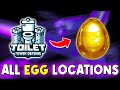 🔥 ALL EGG LOCATIONS in 3 MINUTES!! 😱 Egg Hunt Toilet Tower Defense