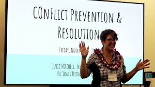 UH Hilo Kuleana and Community Talk Story: Conflict Prevention \u0026 Resolution with Julie Mitchell