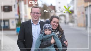 Bürgermeisterkandidat Manuel Bahmann stellt sich vor!