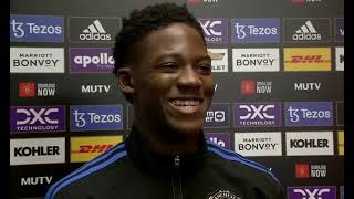 Kobbie Mainoo Reflects on Making his Manchester United Debut | Man United 3-0 Charlton Athletic