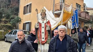 Processione di SAN BIAGIO Vescovo e Martire, San Biagio Saracinisco 2025