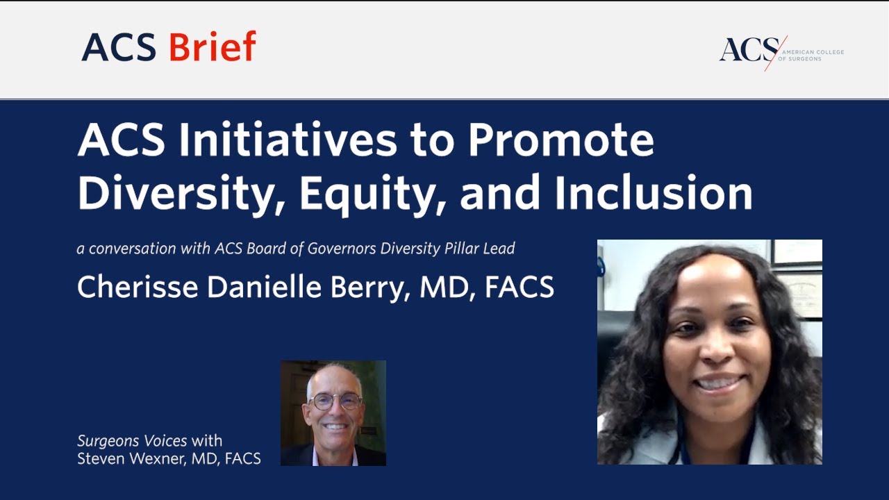 ACS Initiatives To Promote Diversity, Equity, And Inclusion | ACS Brief ...