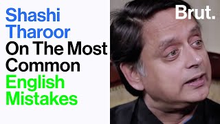 Are you using these common English words incorrectly? Shashi Tharoor on Indian English