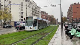 T3 tram in Paris, France - Île-de-France tramway Line 3 - 2024