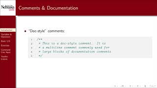 2.1 - Basics - Introduction