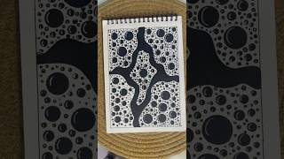 Day 304-Easy Doodle Art Tutorial #doodle #doodleart #easy #drawing #art #zentangle #zen #ytshorts