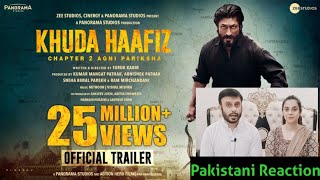 Pakistani Couple Reacts to KHUDA HAAFIZ 2  Agni Pariksha TRAILER Vidyut J, Shivaleeka O, Faruk K