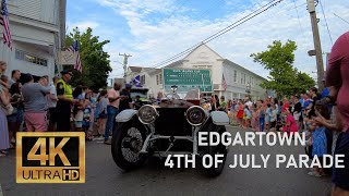 4th of July Parade Edgartown, Martha's Vineyard MVVACATION.com [4K]