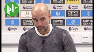 Huddersfield 0-3 Man City I Pep Guardiola: We will continue to improve in title run-in