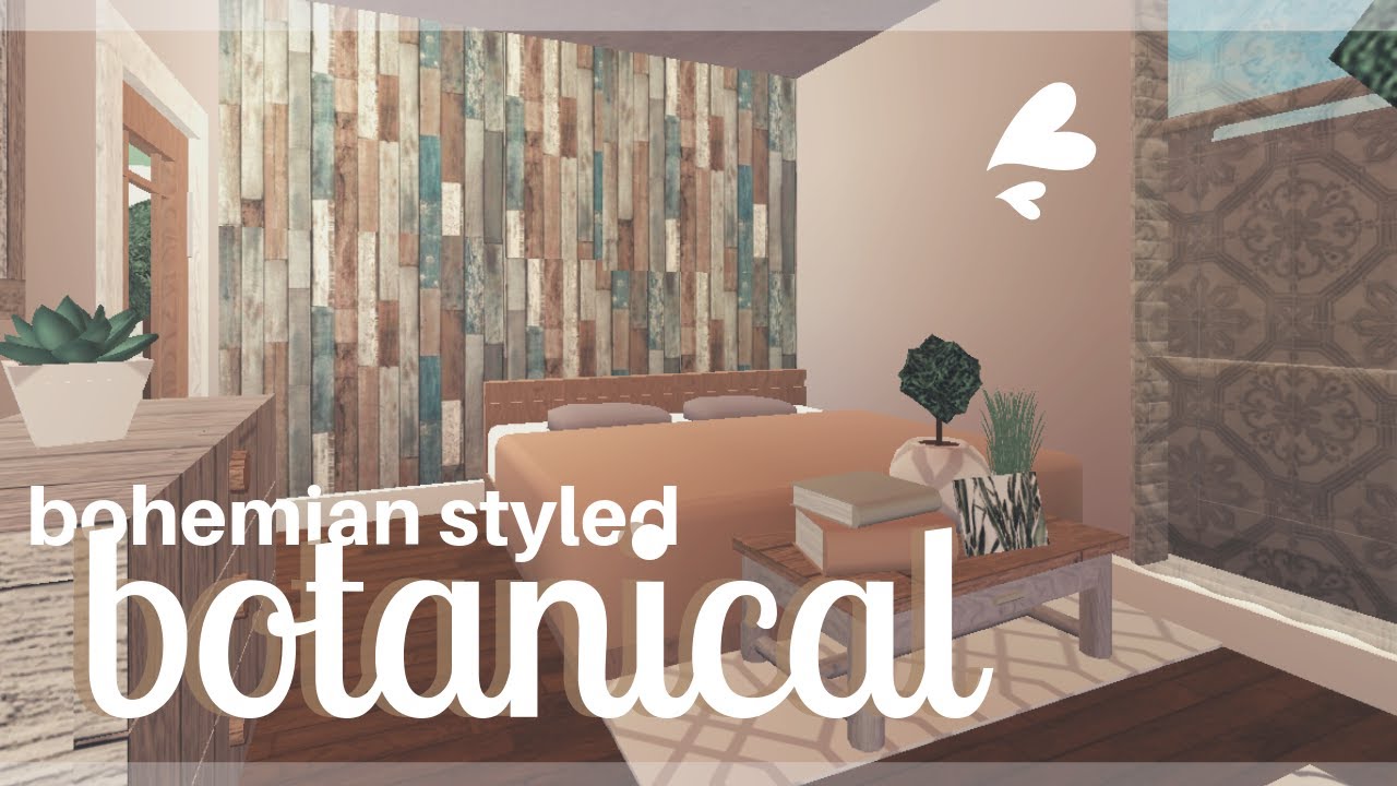 Bohemian Styled Botanical House Bloxburg Youtube