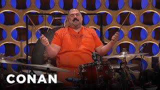 El Chapo Is Sitting In On Drums | CONAN on TBS