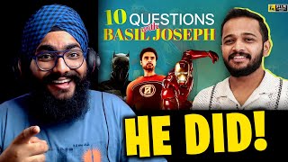 10 Questions With Basil Joseph video REACTION