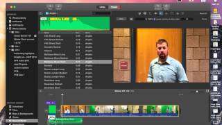 iMovie Basics - Adding background audio and adjusting audio levels, using cutaways, inserts and side