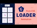Master Pure CSS Spinner Loaders | CSS Animation Tutorial | Part-2