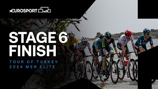 SUMMIT SHOWDOWN 🔥 | Tour of Turkey Stage 6 Race Finish | Eurosport Cycling