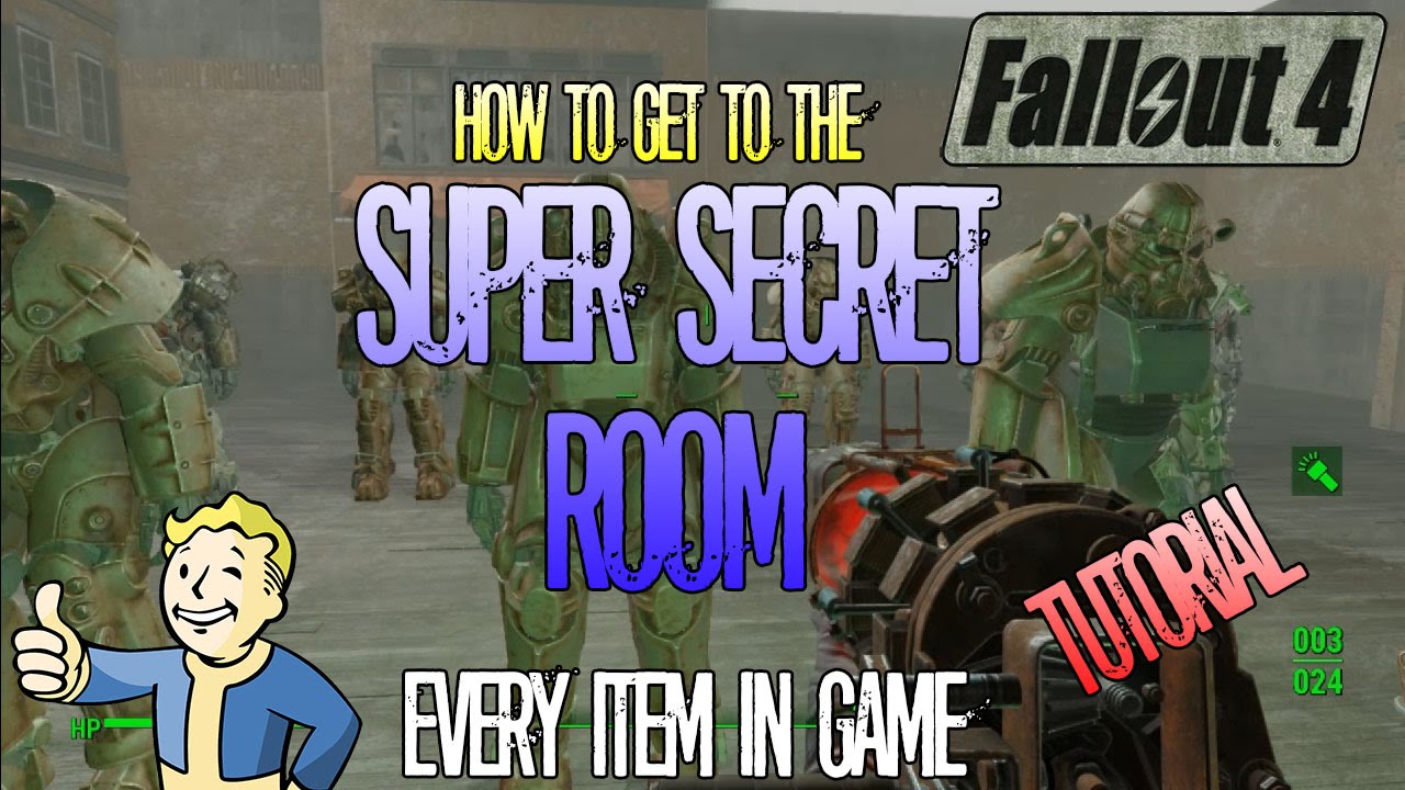 Fallout 4 Super Secret Room With All Items How To Get There