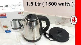 Prestige Electric 1.5 Liter Kettle Unboxing | Aarju Channel