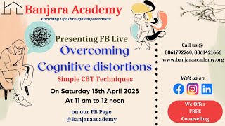 Overcoming Cognitive Distortions- By Dr. Ali Khwaja