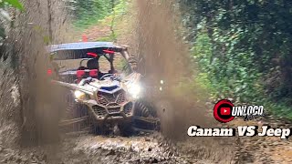 Ruta de Jeep y Canam, con lodo, tecnica y mojada, La canela