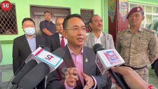 Chief Minister PS Tamang makes two important announcements on health